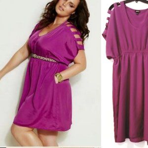 Torrid Size 2 Purple Dress